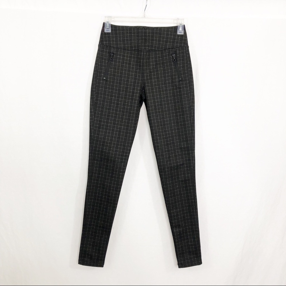 Vylette High Rise Ponte Leggings Ankle Pants, Size Small